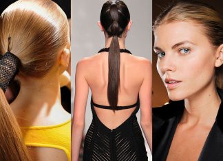 Özel gecelere renk katacak at kuyruğu saç modelleri at kuyruğu modelleri